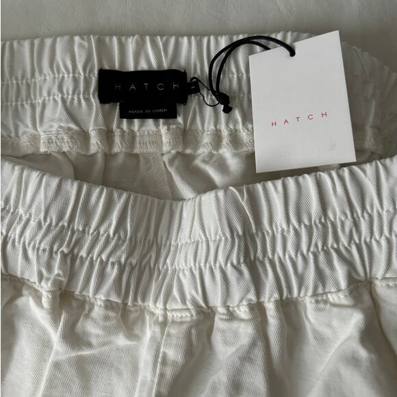 New HATCH The Romy Shorts in White Size 1/S - Picture 5 of 10